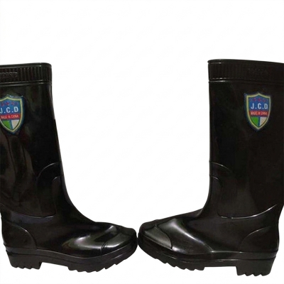 Picture of Waterproof Gum Boot - Black Color Pure PVC Boot-Black