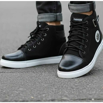 Picture of Winter Models High Neck Boot Shoes For Men Lace-up Boot Shoe For Winter