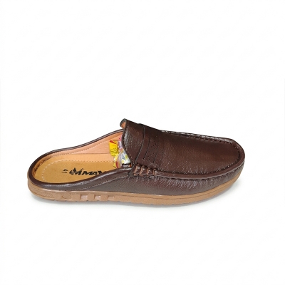 Picture of Loafers soft leather slip on half shoes for boys