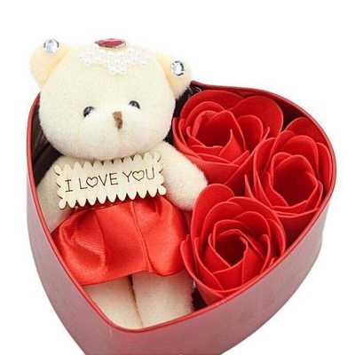 Picture of Artificial Flowers & Plants-Red
