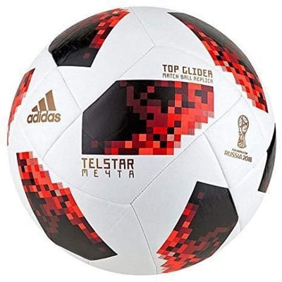 Picture of FiFA 2018 Telester Football - Size 5-White and Red