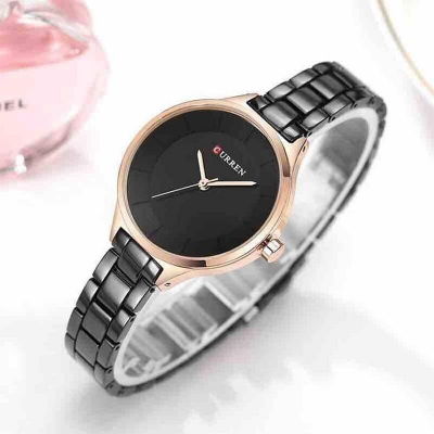 Picture of Curren Fashionable Ladies Watch-Black