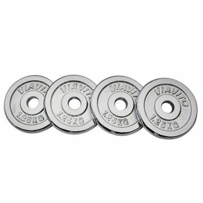 Picture of Dumbbel Plate 1.25kg 4 pic set 5kg-Silver