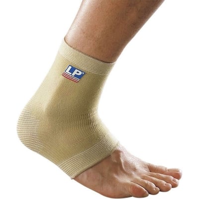 Picture of elastic ankle support-Gold-Int:M/L