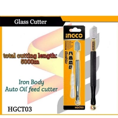 Picture of 2PCS HEAVY DUTY GLASS CUTTER SET - INGCO-Black