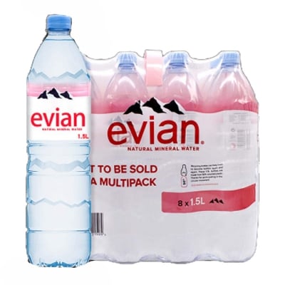 Picture of Evian Natural Mineral Water - 1.5ltr - 8pcs