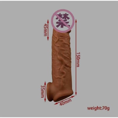 Picture of Extra Ribbed and Extra Time Condoms for men-Chocolate