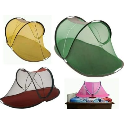 Picture of Mosquito Net Travel Foldable Single Adult Automatic Free standing-Multicolor