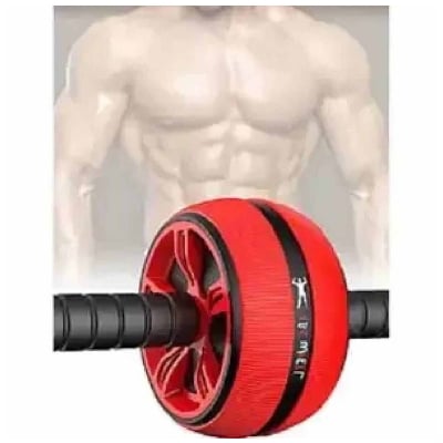 Picture of New Style 1 Piece of Super Large Silent Abdominal Roller Ab Wheel for Men Women Exercise Sports Fitness Equipment Blue Red Color