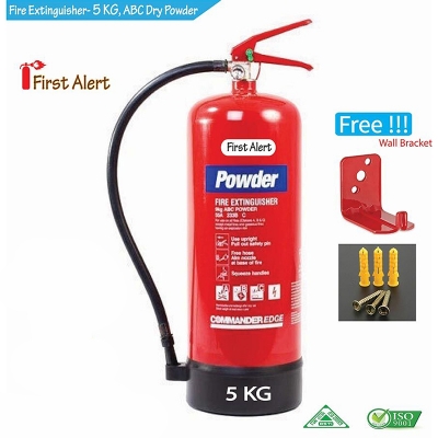 Picture of Fire Extinguisher ABC Dry Chemical Powder 05 KG-Red