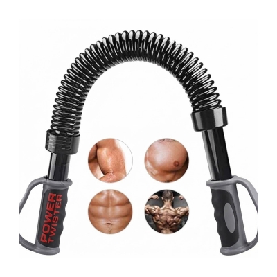 Picture of ( 50KG )Spring Arm Strength Hand Gripper Arm Power Twister Gym Expander-Black
