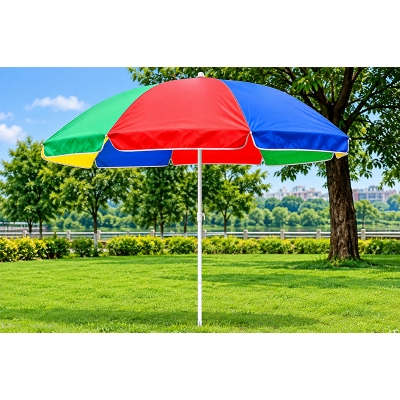 Picture of Garden Outdoor and Fishing Umbrella Big and Full Size (Multicolor) - 54 inch