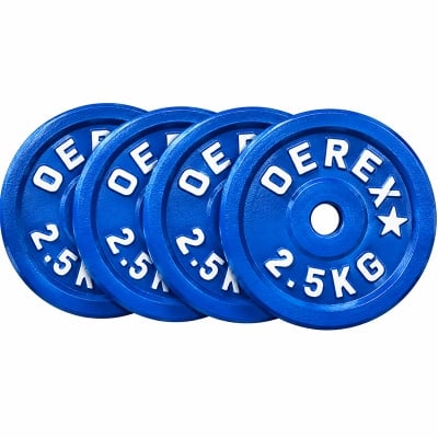 Picture of Four Pieces Dumbbell plate 10 kg-Blue