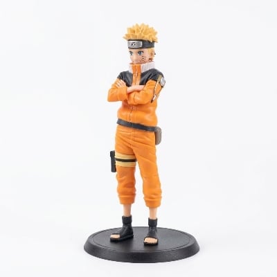 Picture of Naruto Uzumaki Anime Action Figure 25cm – Arms Crossed Pose with Display Base