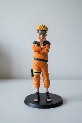 Picture of Naruto Uzumaki Anime Action Figure 25cm – Arms Crossed Pose with Display Base