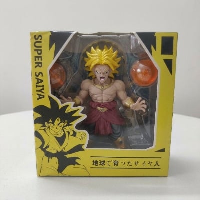 Picture of Dragon Ball Z Anime Figure with Dragon Balls – Imported Premium Quality (Random Design)