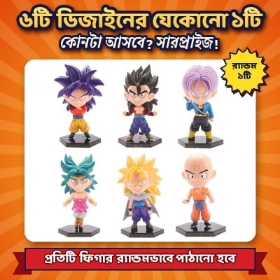 Picture of Dragon Ball Premium Chibi Action Figure – Heavy Solid Collectible with Stand, 12–14 cm (1 Random Character)