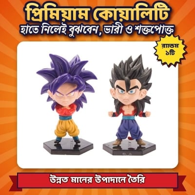 Picture of Dragon Ball Premium Chibi Action Figure – Heavy Solid Collectible with Stand, 12–14 cm (1 Random Character)