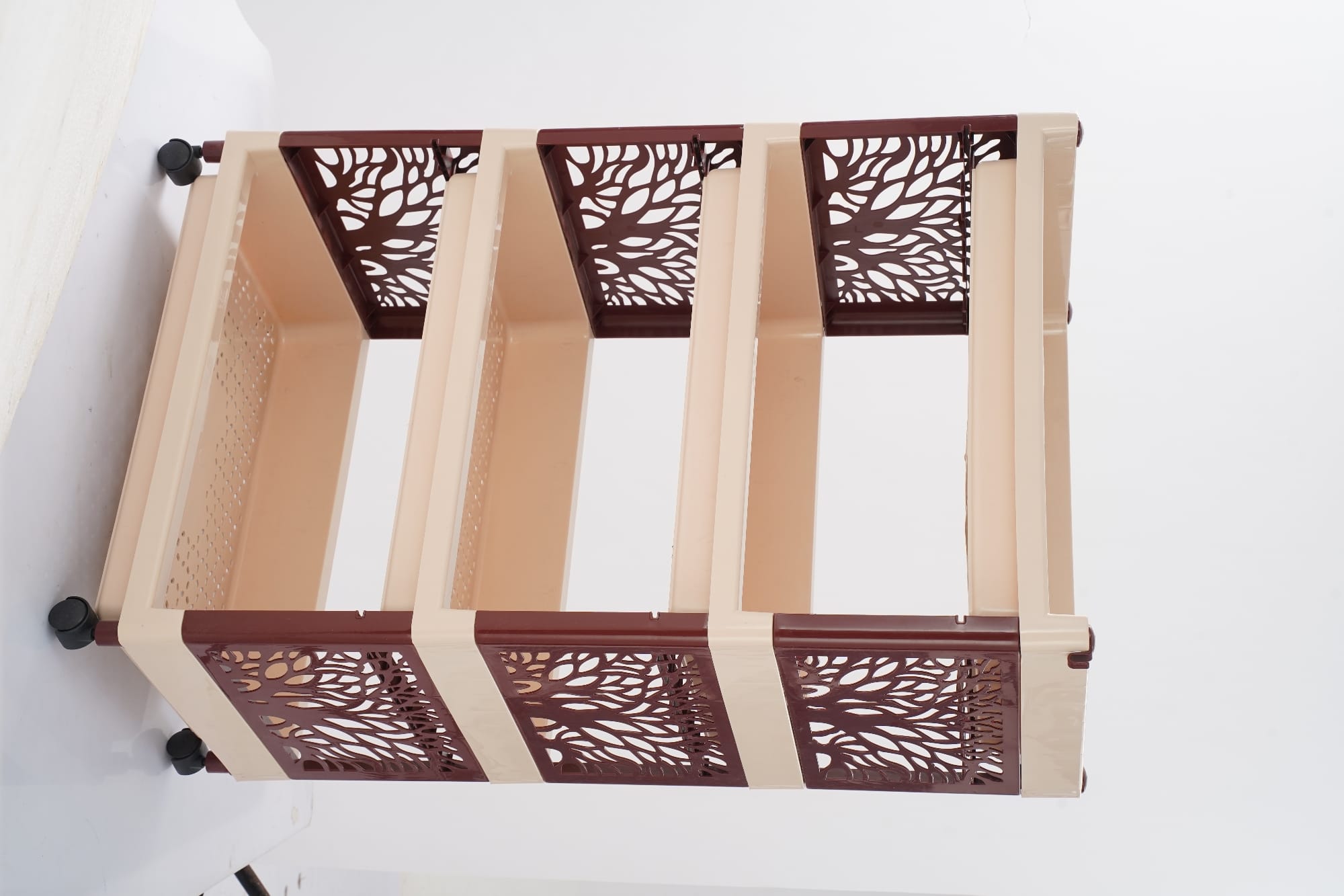 Picture of Premium Multipurpose Rack 4 Step(Ivory+Maroon)-TEL
