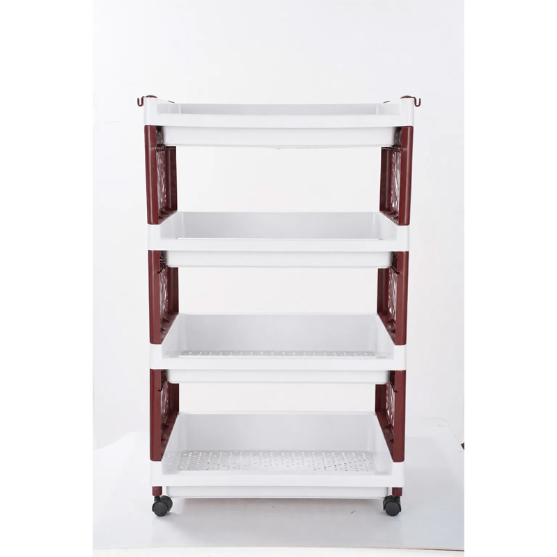 Picture of Premium Multipurpose Rack 4 Step(White+Maroon)-TEL