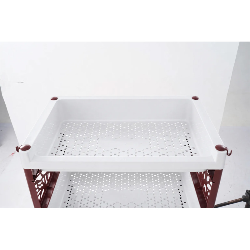 Picture of Premium Multipurpose Rack 4 Step(White+Maroon)-TEL