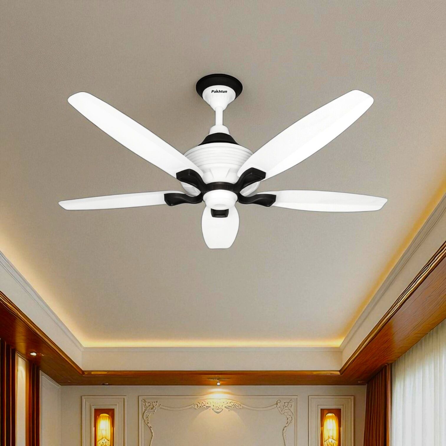 Picture of Pakhtun Penta 5- 56 inch BLDC Inverter Remote Control Ceiling Fan | Free Delivery