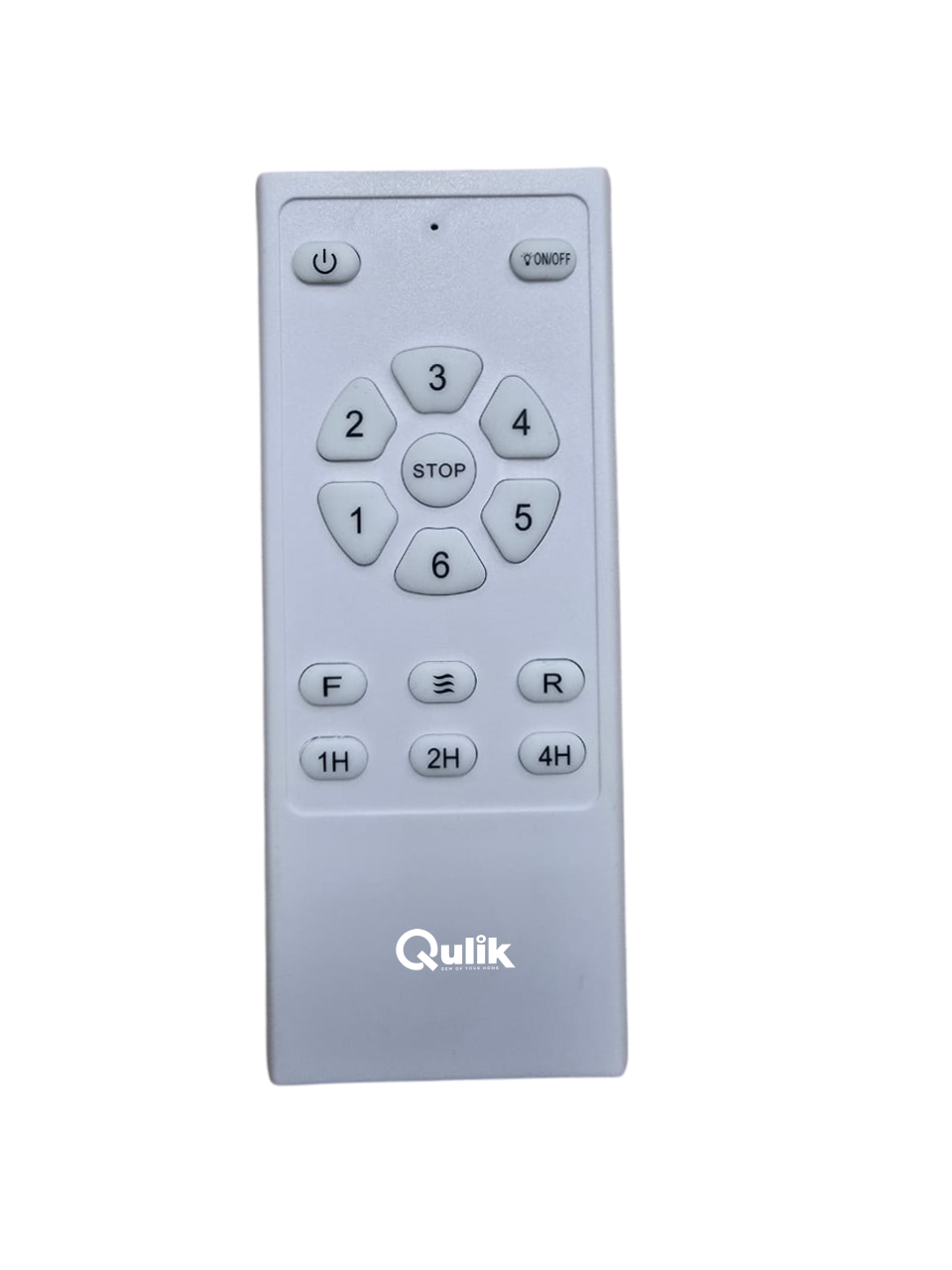 Picture of Qulik Aerovane 52" Modern Decorative Silent ABS Blade Remote Under Light Ceiling Fan (Dark Wooden) Q-6572-DW-UL | Free Delivery