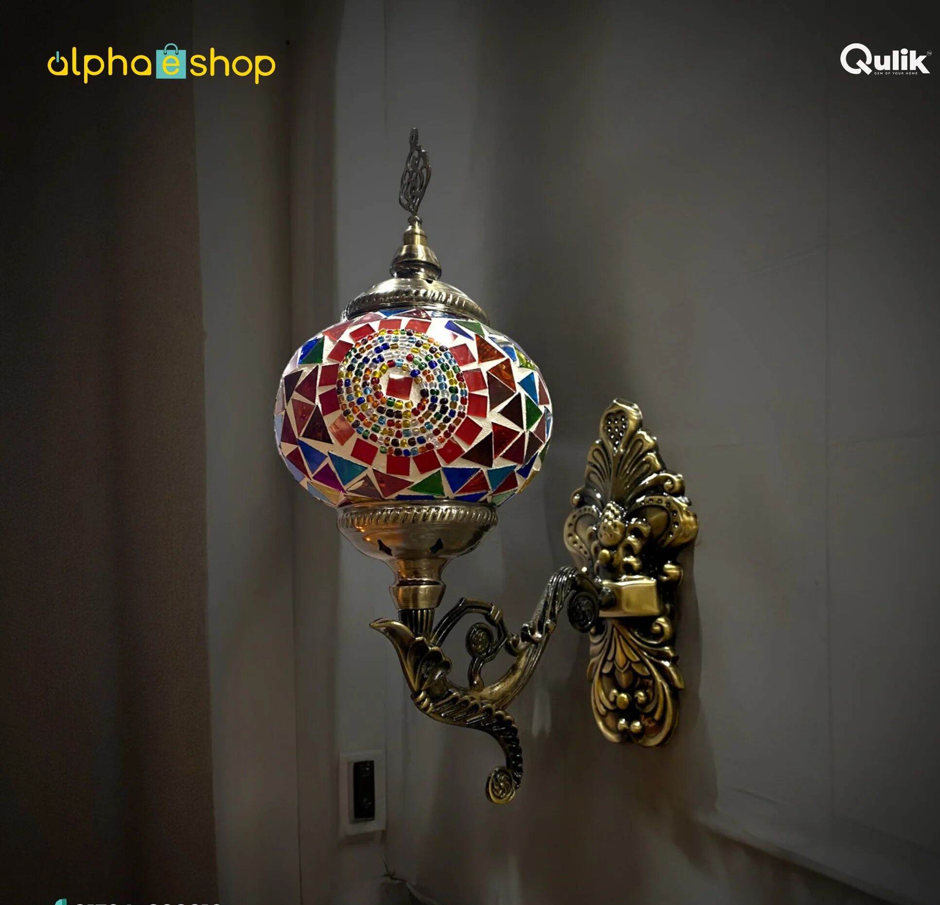 Picture of Qulik Turkish Kasbah Colors Wall Light (QL-ZQB23009)-Multicolor
