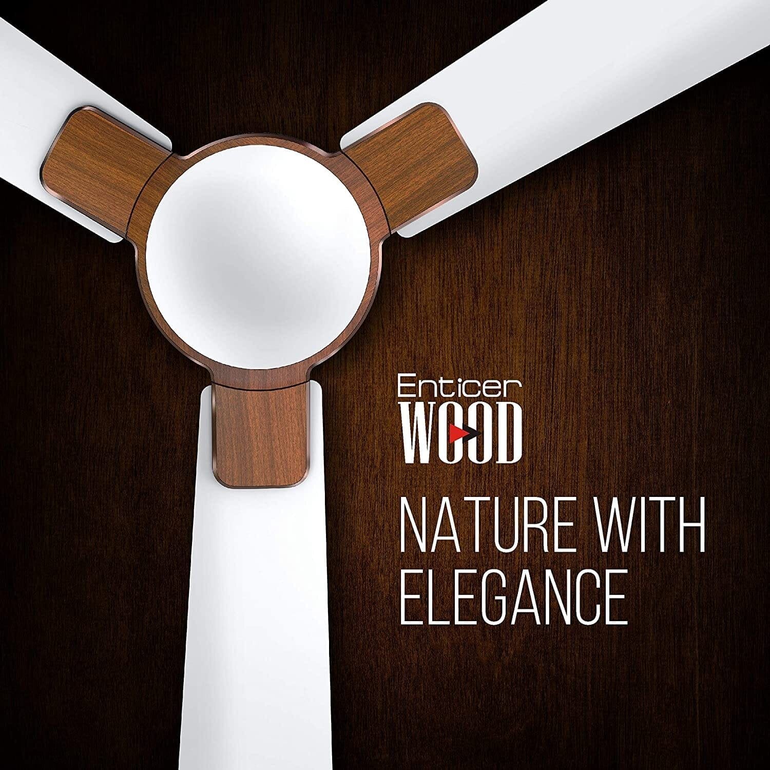 Picture of Havells ENTICER ART 56" Ceiling Fan ( Rosewood ) H-291 | Free Delivery-Rosewood