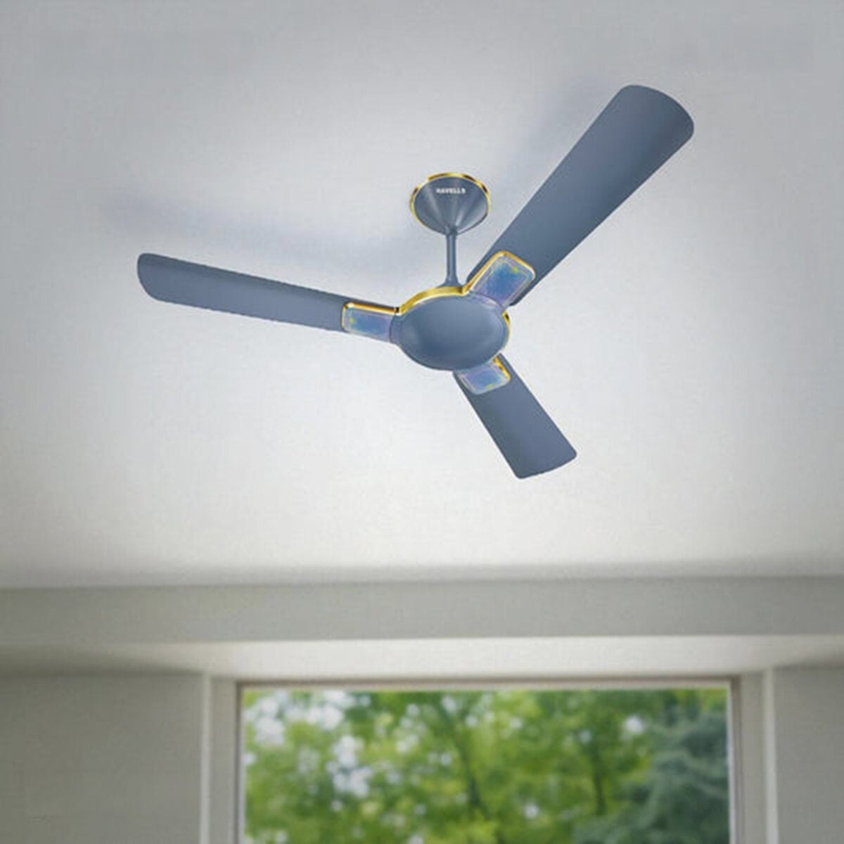 Picture of Havells ENTICER ART Aqua Pearl Sapphire Gold 56'' (Sapphire Gold) H-313 | Free Delivery-Sapphire Gold