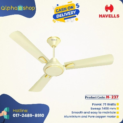 Picture of Havells CREW DECO 56'' Ivory H-237 | Free Delivery-Ivory