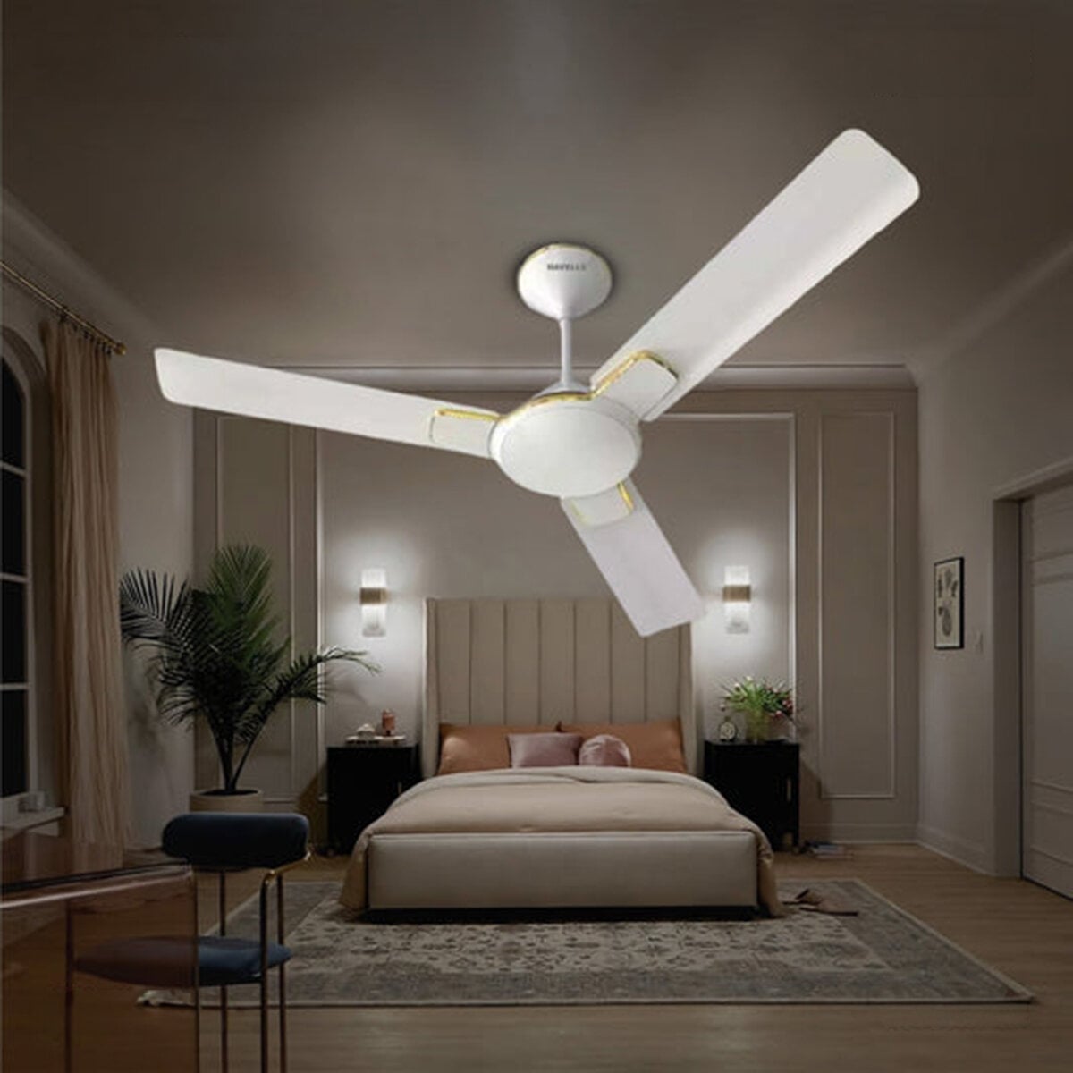 Picture of Havells Enticer 56'' (Pearl White Gold) H -213 | Free Delivery-White Gold