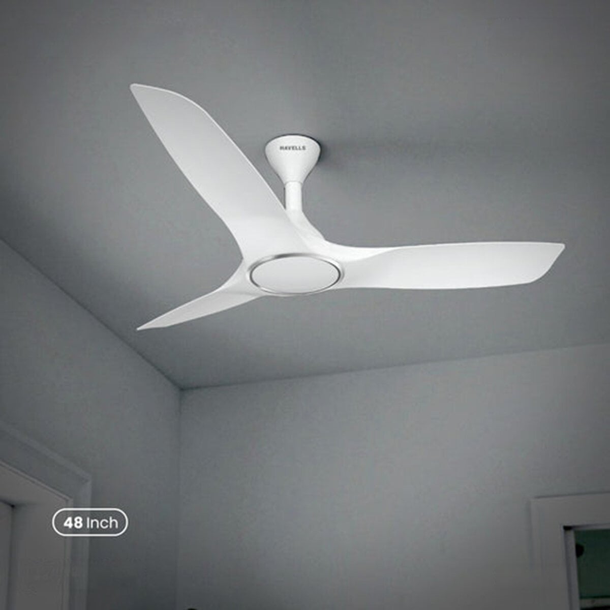 Picture of Havells Stealth Air 48"- Ceiling Fan (‎Pearl White) | H-317 | Free Delivery-Pearl White