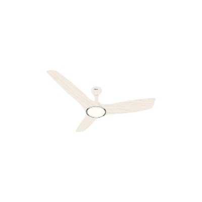 Picture of Qulik Aerovane 52" Modern Decorative Silent ABS Blade Remote Under Light Ceiling Fan (White Wood) Q-6572-WW-UL | Free Delivery-White Wood