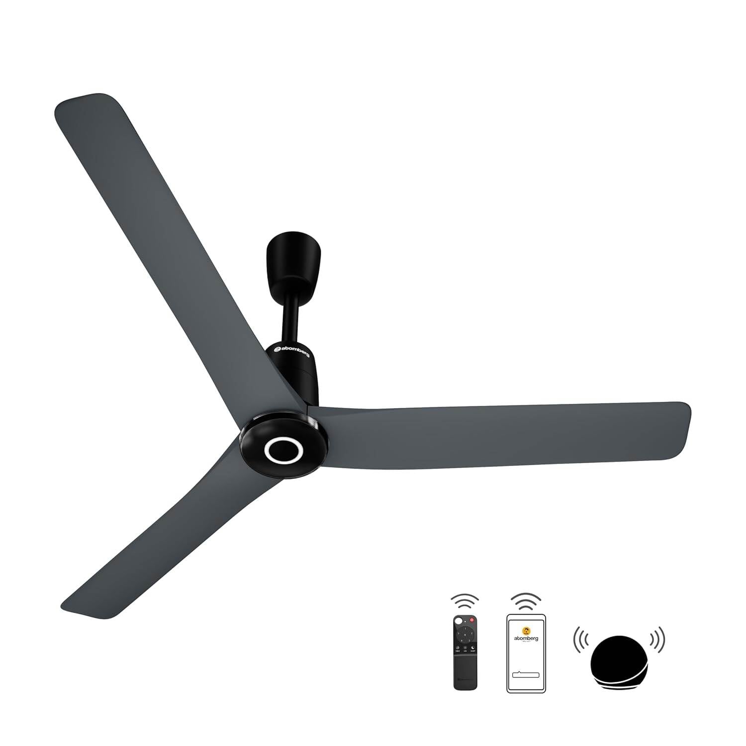 Picture of Atomberg Aris Contour Smart 48" BLDC Ceiling Fan (Regent Grey) | AT-142 | Free Delivery-Regent Grey