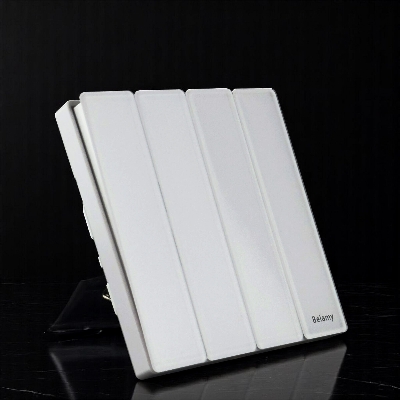 Picture of Belamy White 4 Gang 1 Way Switch | BE-150-SW-White