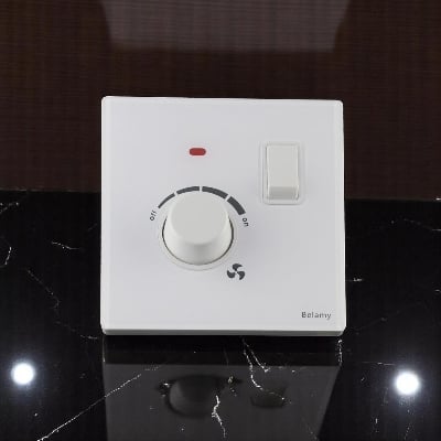 Picture of Belamy White 1 Dimmer With Switch | BE-157-SW-White