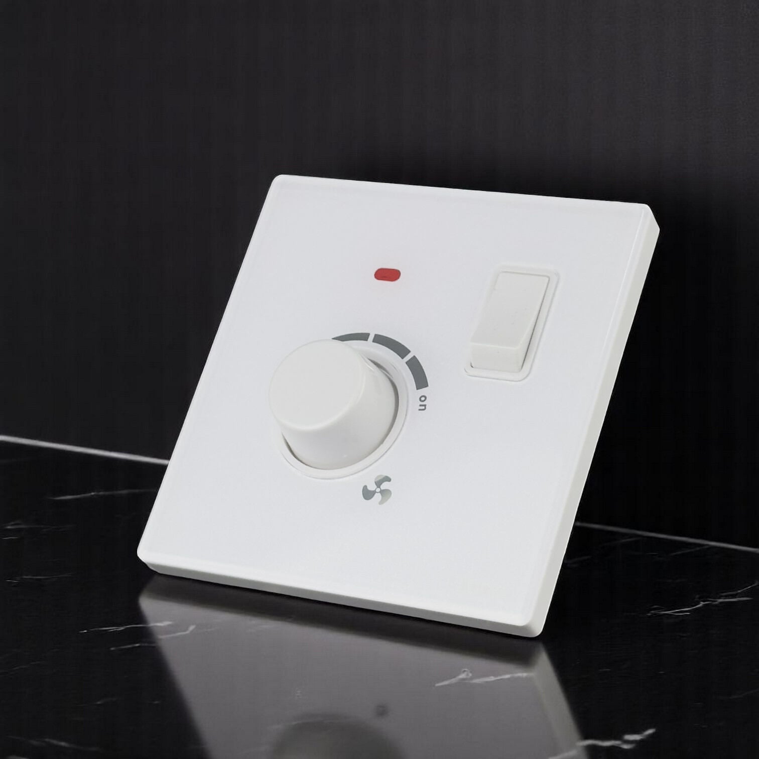Picture of Belamy White 1 Dimmer With Switch | BE-157-SW-White