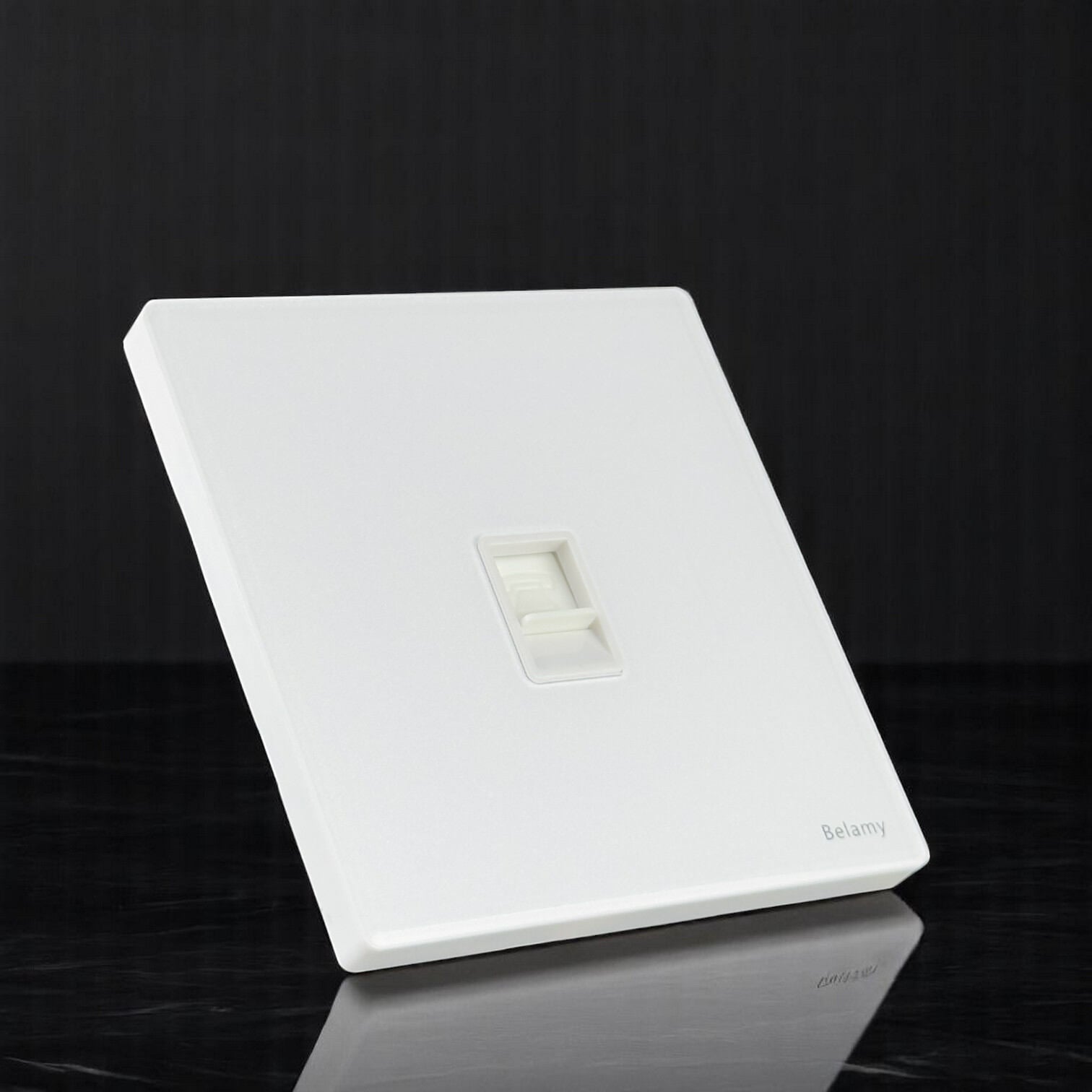 Picture of Belamy White Telephone Socket | BE-159-SW-White