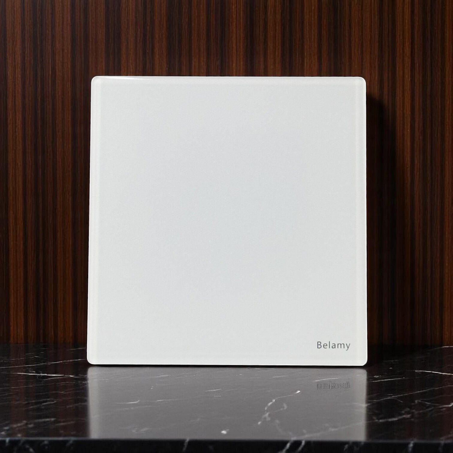 Picture of Belamy White Blank Plate | BE-160-SW-White
