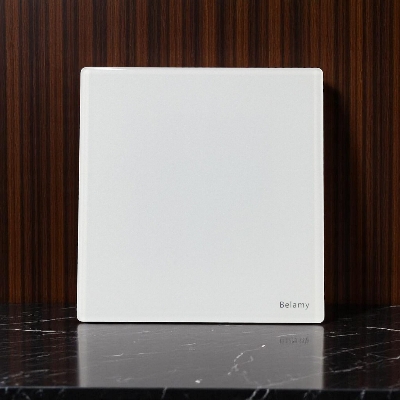 Picture of Belamy White Blank Plate | BE-160-SW-White