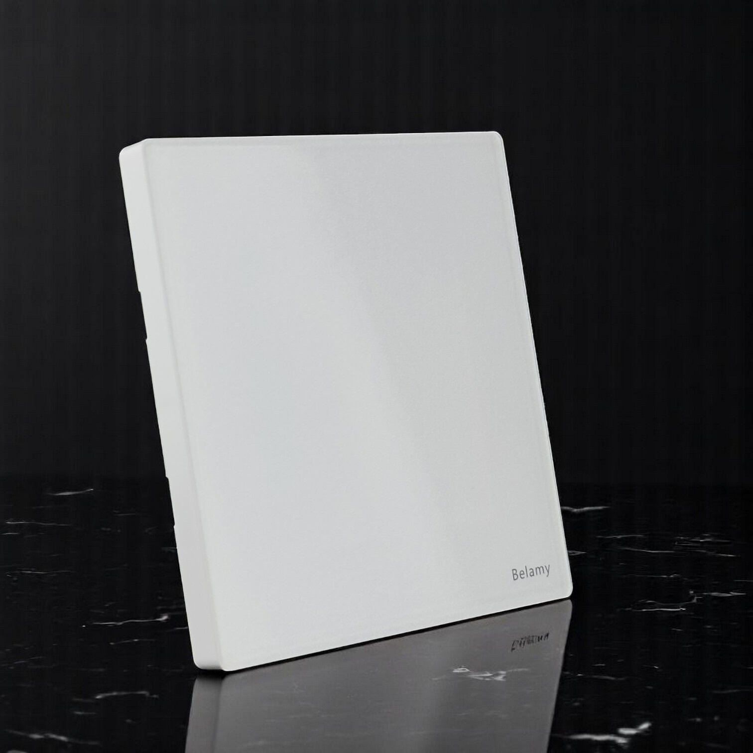 Picture of Belamy White Blank Plate | BE-160-SW-White