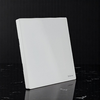 Picture of Belamy White Blank Plate | BE-160-SW-White