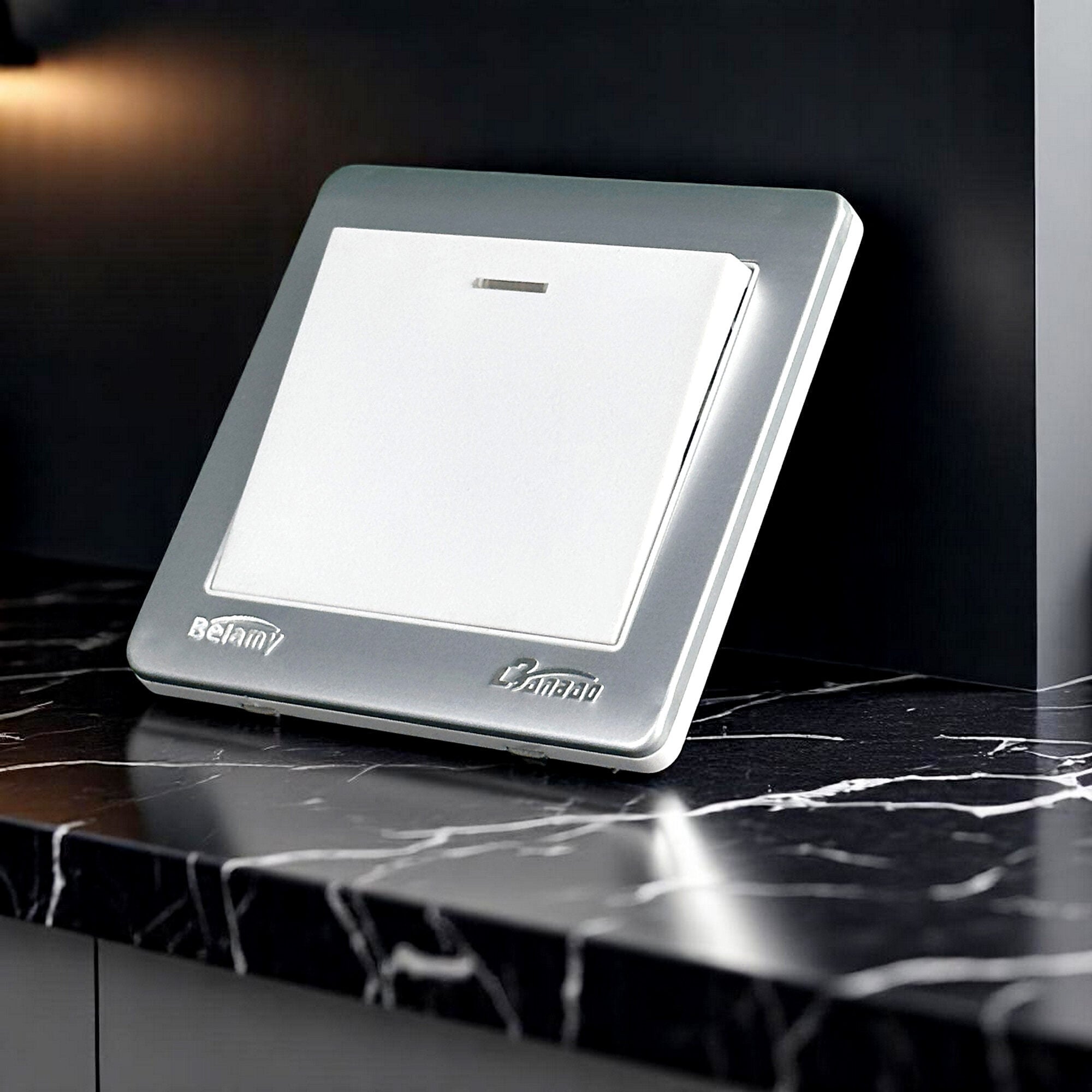 Picture of Belamy White-Grey 1 Gang 2 Way | BE-130-SW-White