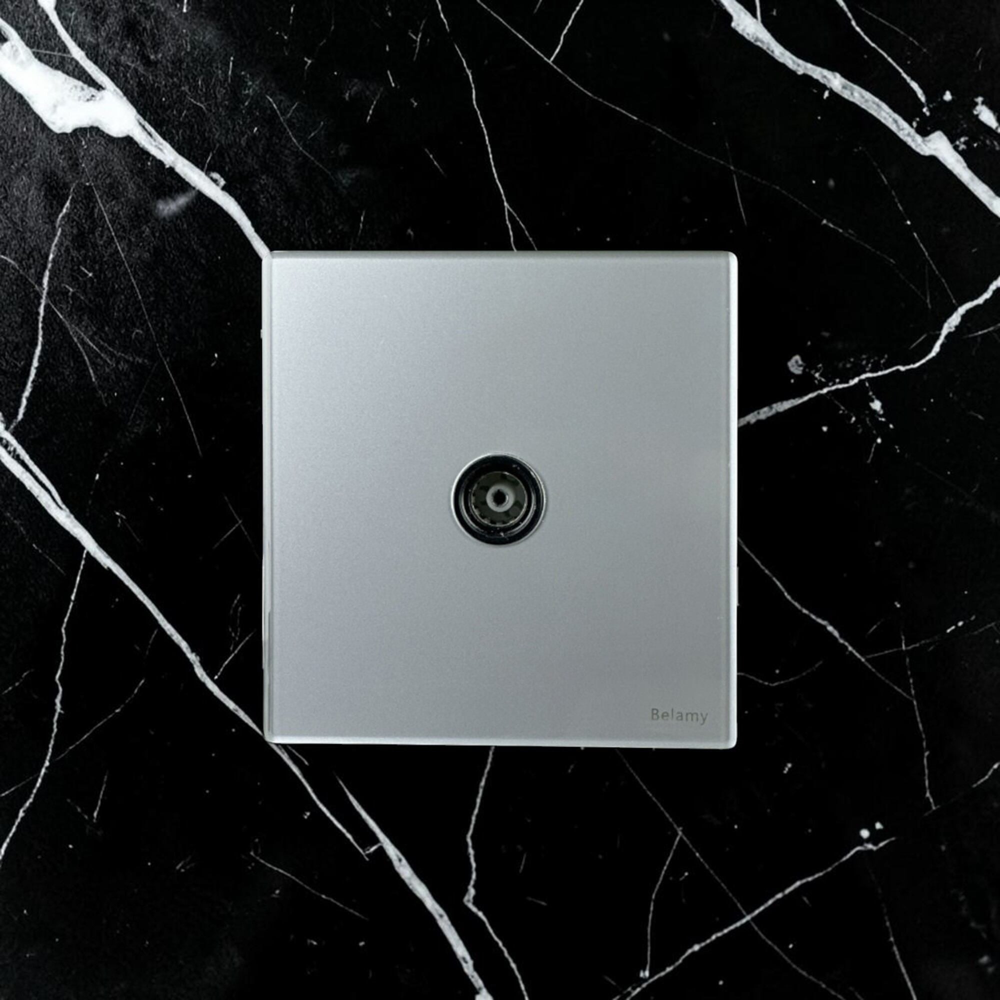 Picture of Belamy Sky Grey TV Socket | BE-110-SW-Grey