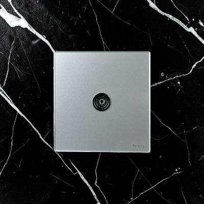 Picture of Belamy Sky Grey TV Socket | BE-110-SW-Grey