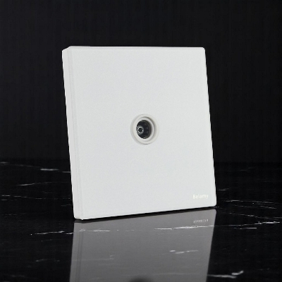 Picture of Belamy White TV Socket | BE-156-SW-White