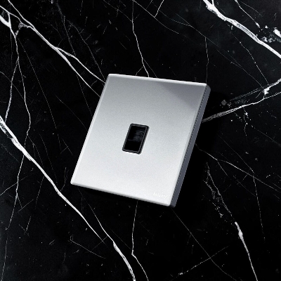 Picture of Belamy Grey Telephone Socket | BE-114-SW-Grey