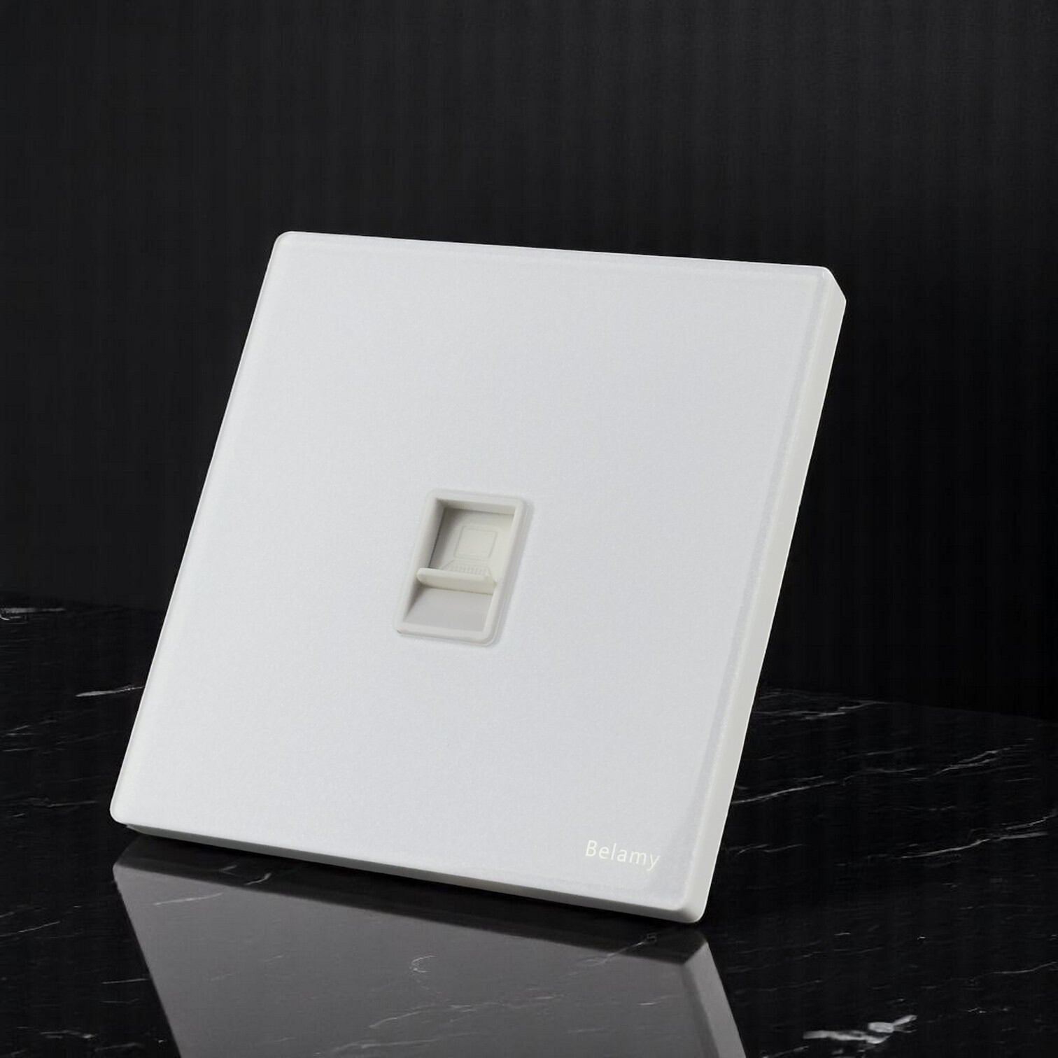 Picture of Belamy White Internet Socket | BE-158-SW-White
