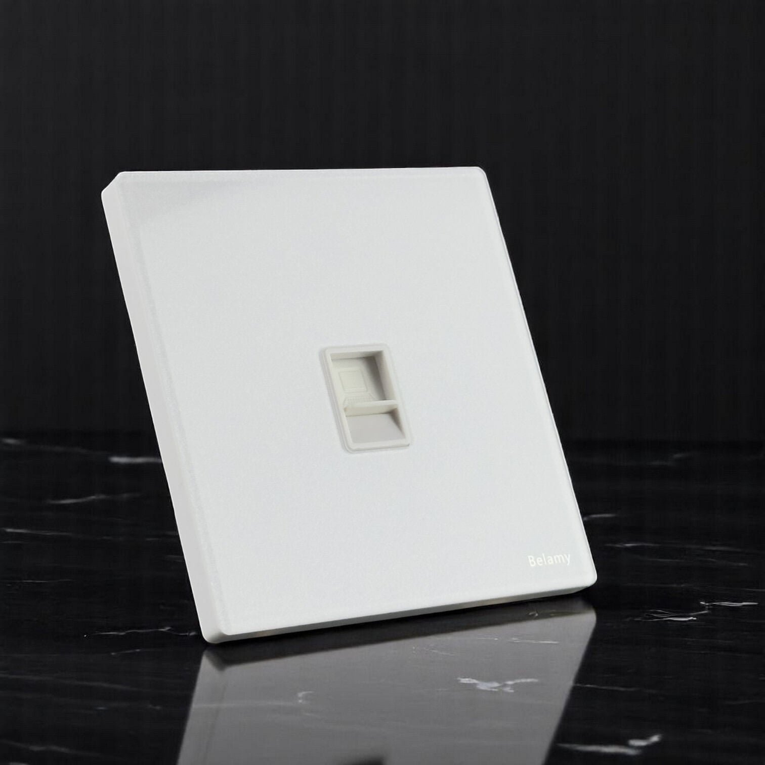 Picture of Belamy White Internet Socket | BE-158-SW-White